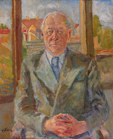 Kosta Hakman - Portret P.K. - ulje